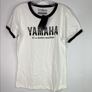 Yamaha White Tshirt Its A Better Machine Size Large NWT